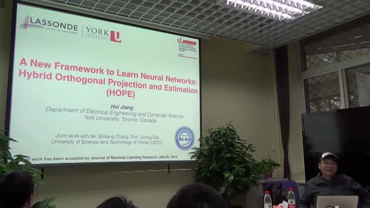 A New Framework to Learn Neural Networks: Hybrid Orthogonal Projection and Estimation （HOPE）