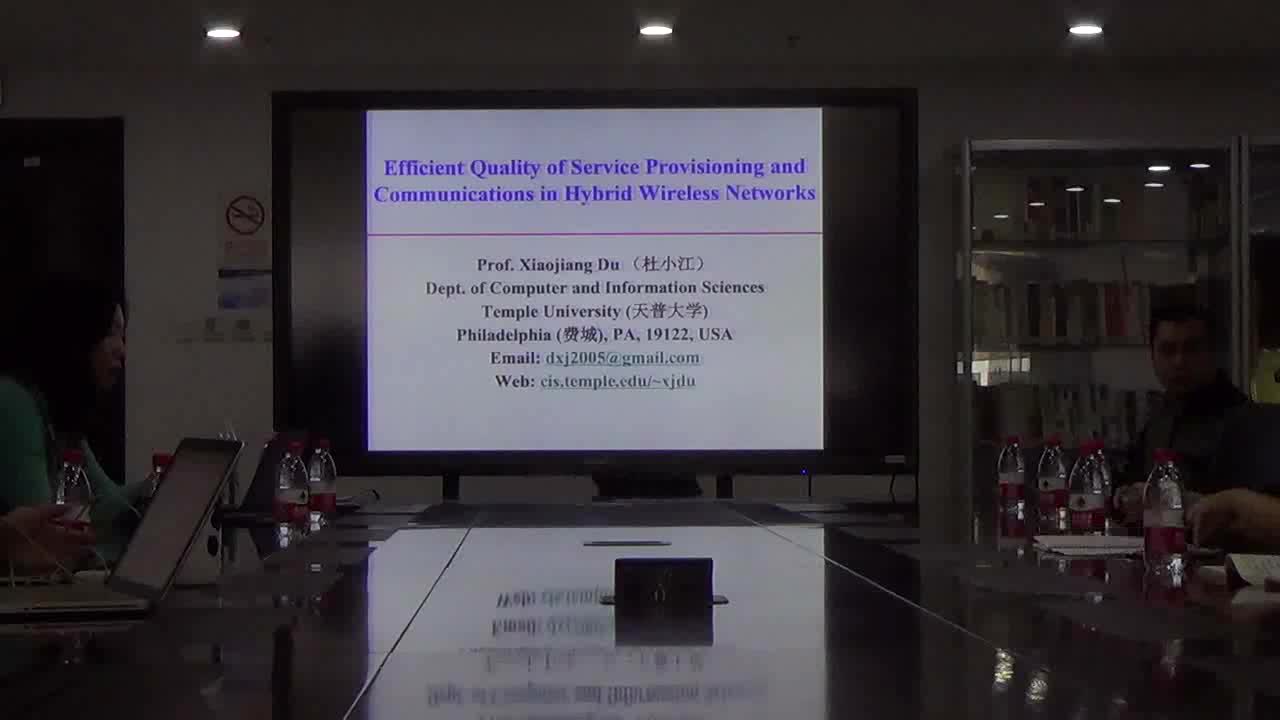 Efficient Quality of Service Provisioning and Communications in Hybrid Wireless Networks